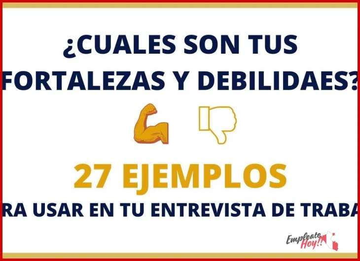 Cómo funciona responder "¿Cuáles son tus debilidades?" en una entrevista en la práctica