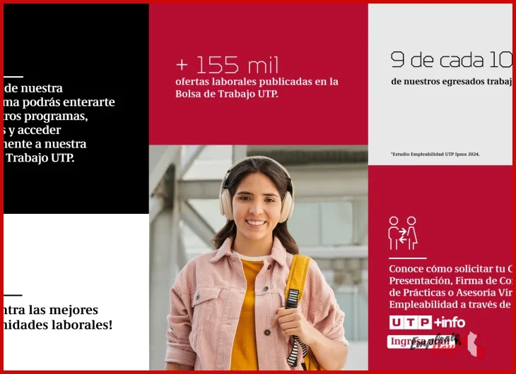 Beneficios de trabajar en Utp