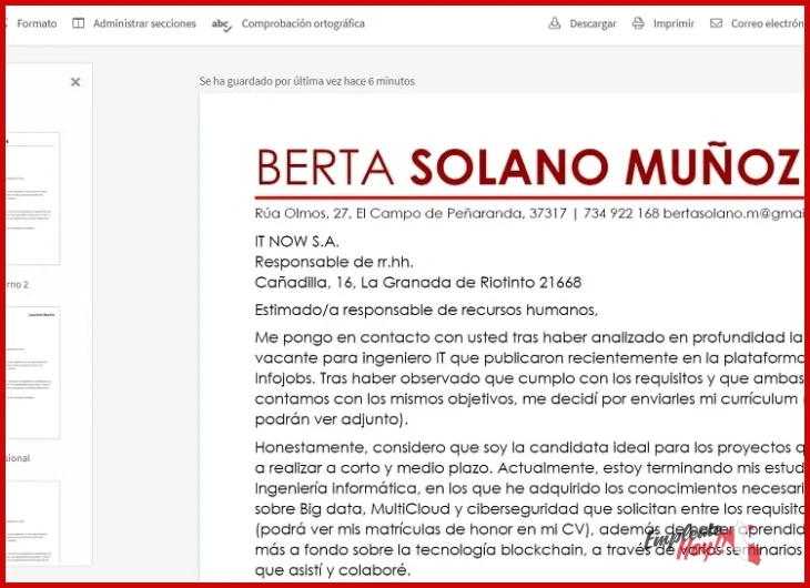 ¿Carta de presentación sin experiencia: ejemplos para descargar?