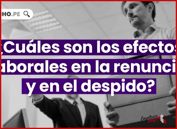 Diferencias laborales entre el despido y la renuncia voluntaria