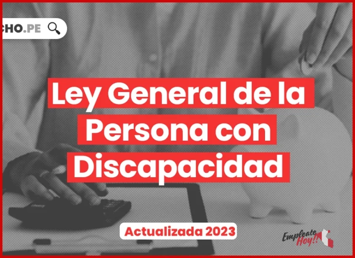 ¿[PDF] Ley 29973, Ley General de la Persona con Discapacidad?