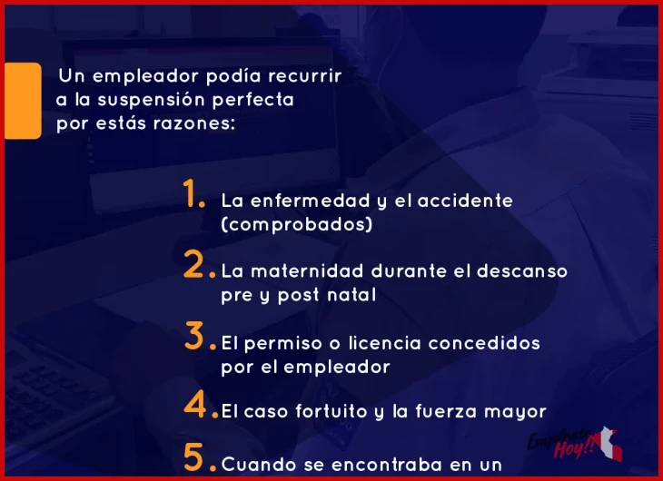 ¿Qué pasos debe seguir un empleador para aplicar la suspensión perfecta de labores legalmente?