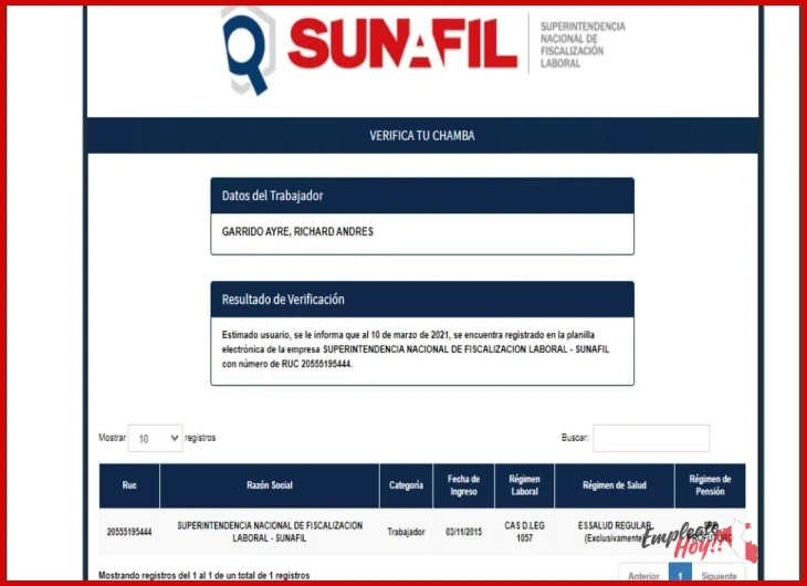 Ventajas y desventajas de verificar tu registro en planilla en Perú